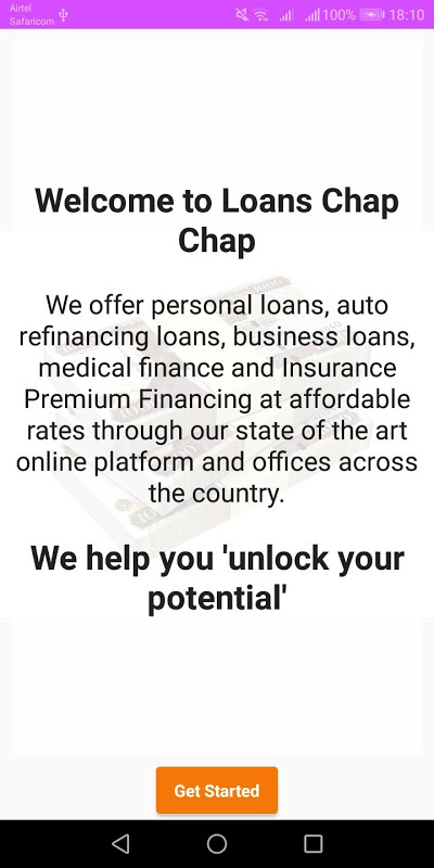 Schermata Loans Chap Chap 1