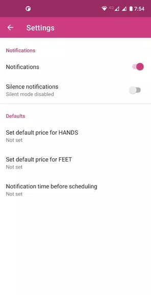 Nail Tech Appointment App Schermafbeelding 3