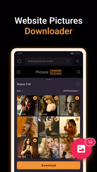 X Video Downloader & Player Captura de tela 2