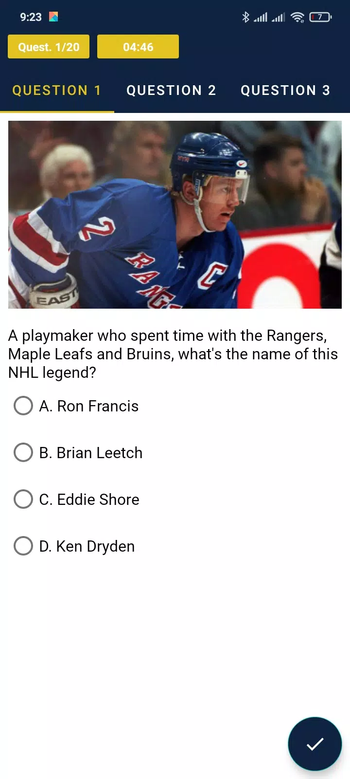 Trivia Game For NHL Addict! Tangkapan skrin 3