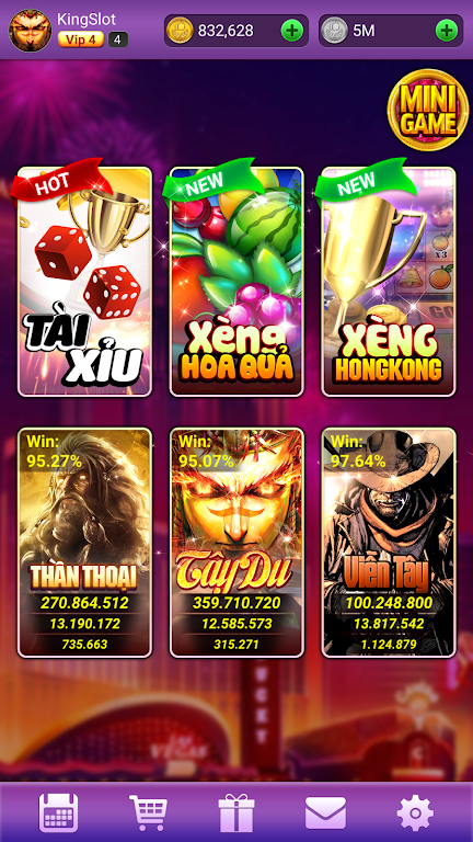 KingSlot - Cổng Game Giải Trí Captura de pantalla 0