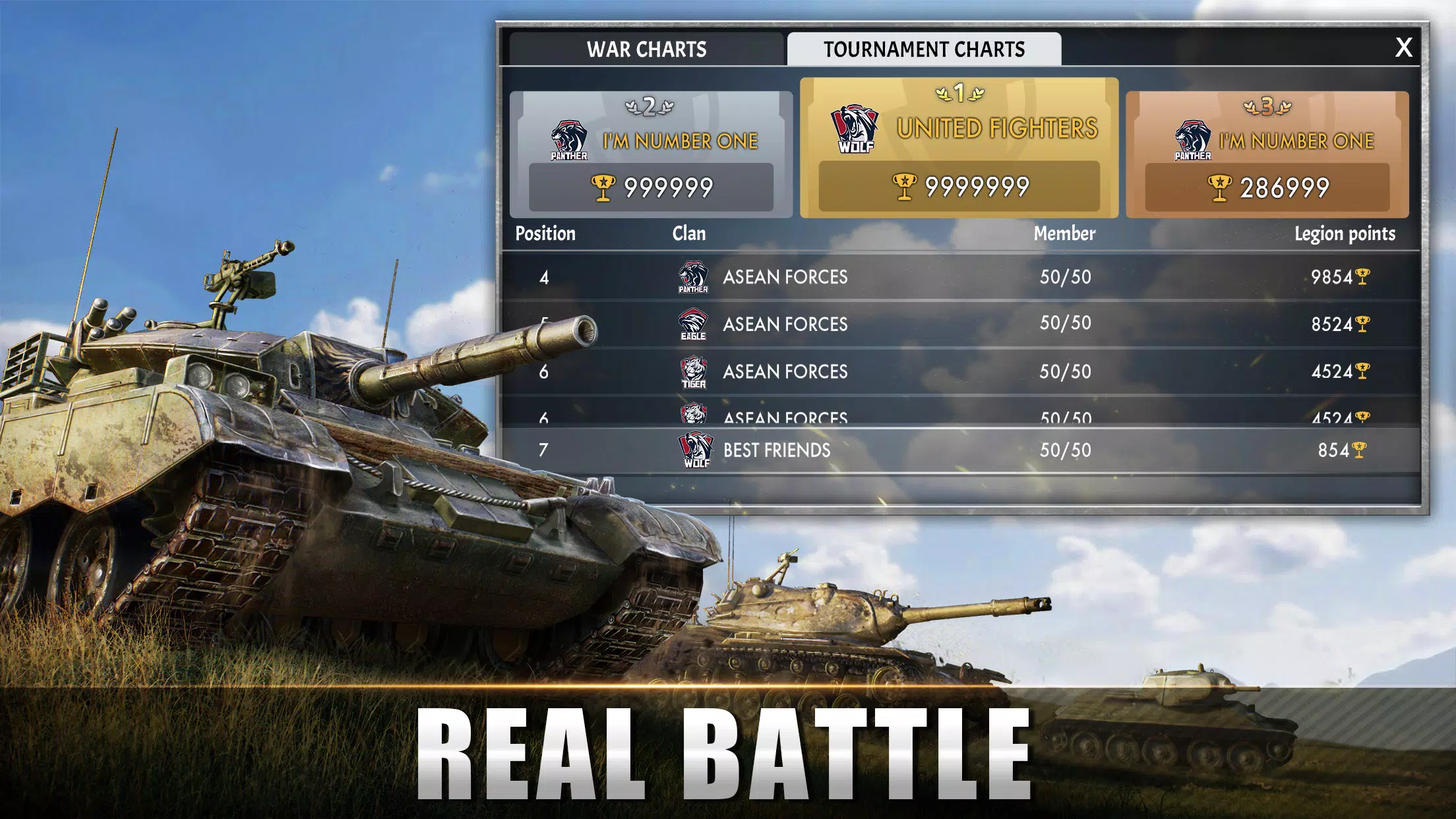 Tank Warfare: PvP Battle Game应用截图第1张