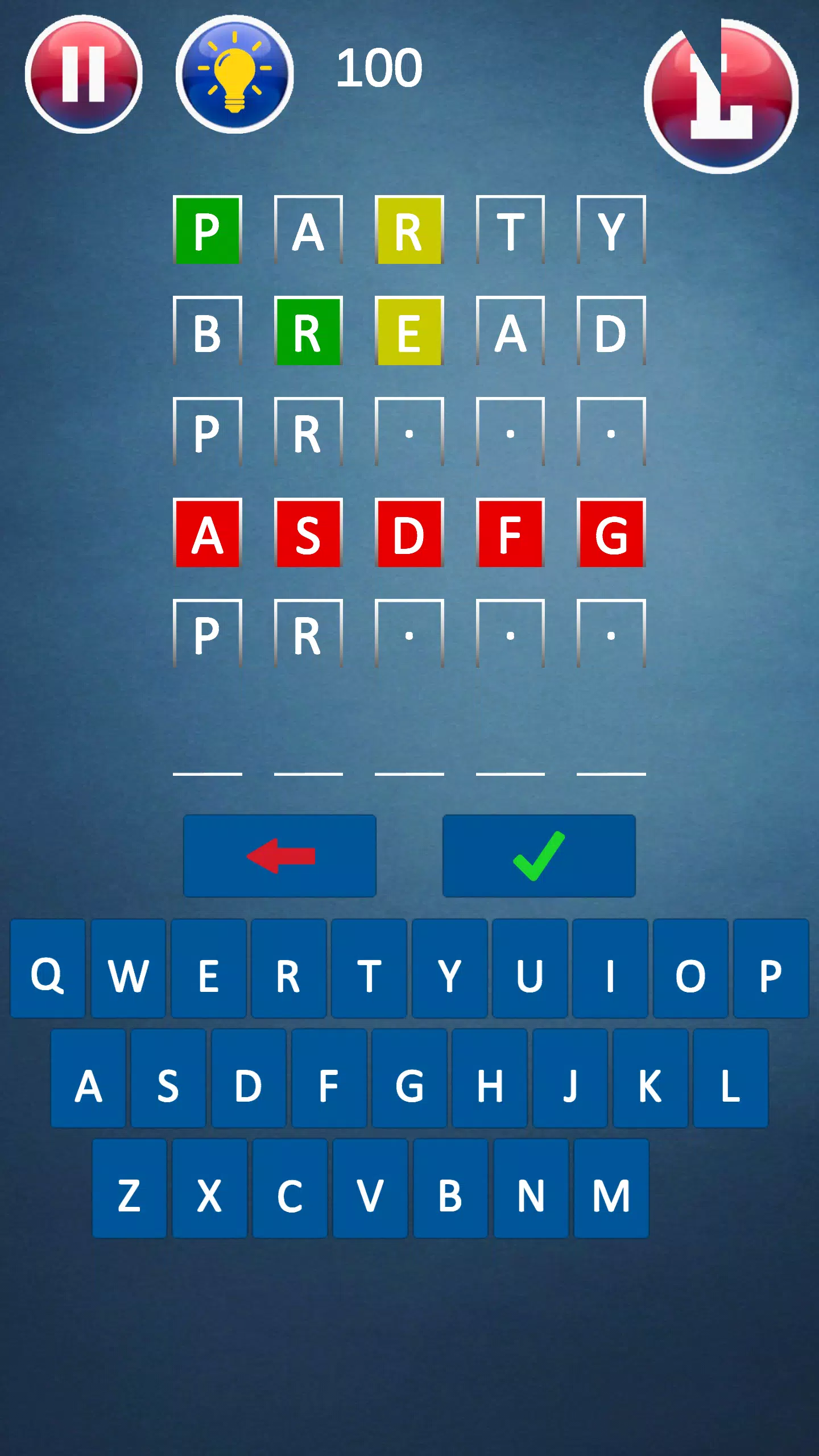 Lingo! Word Game Captura de pantalla 2