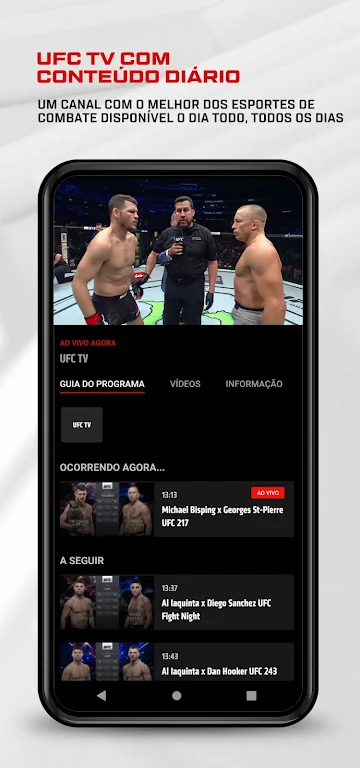 UFC Fight Pass - MMA ao vivo Schermafbeelding 2