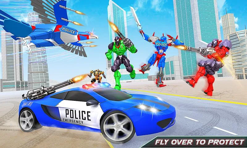 Flying Eagle Robot Car Games應用截圖第2張