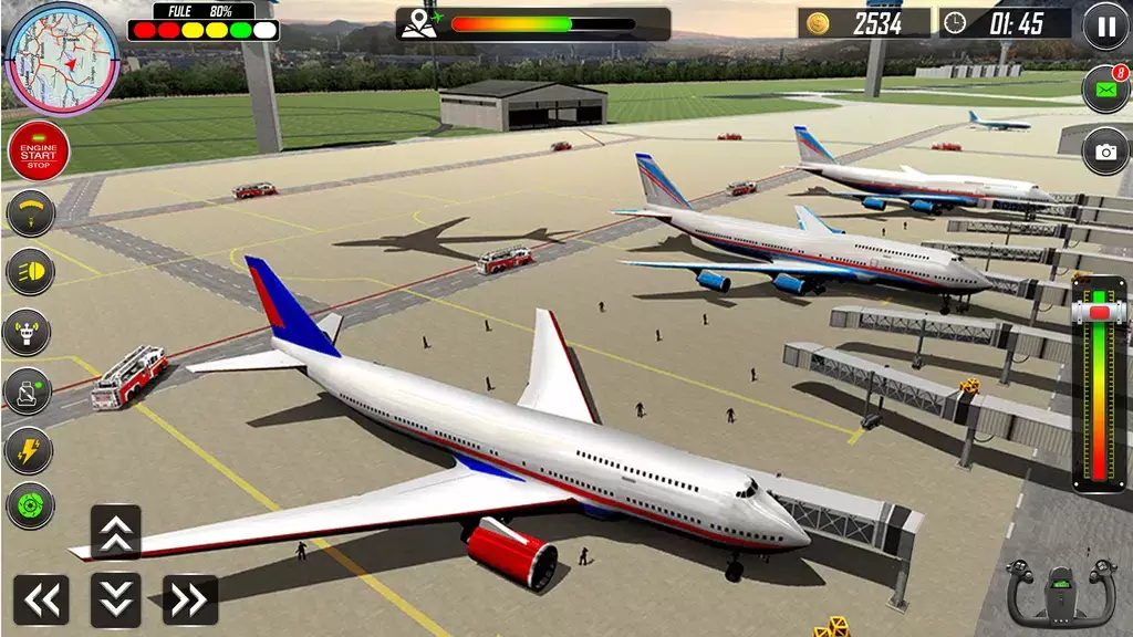 Real Plane Landing Simulator Tangkapan skrin 1