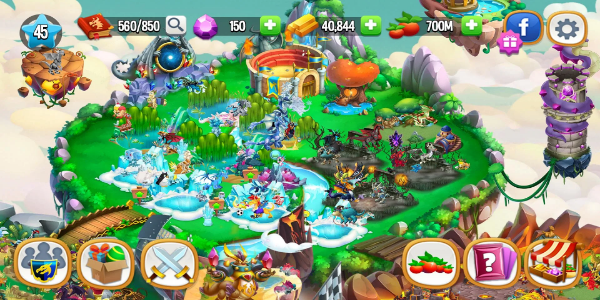 Dragon City: Mobile Adventure স্ক্রিনশট 2