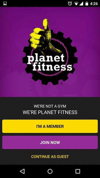 Planet Fitness Workouts Captura de tela 3