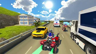 ATV Quad Bike Traffic Race应用截图第3张