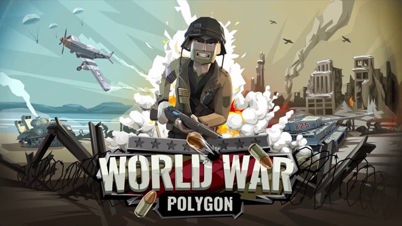World War Polygon: 세계 대전 슈팅 게임 스크린샷 0