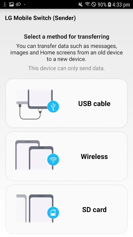 LG Mobile Switch (will closed) Ekran Görüntüsü 3