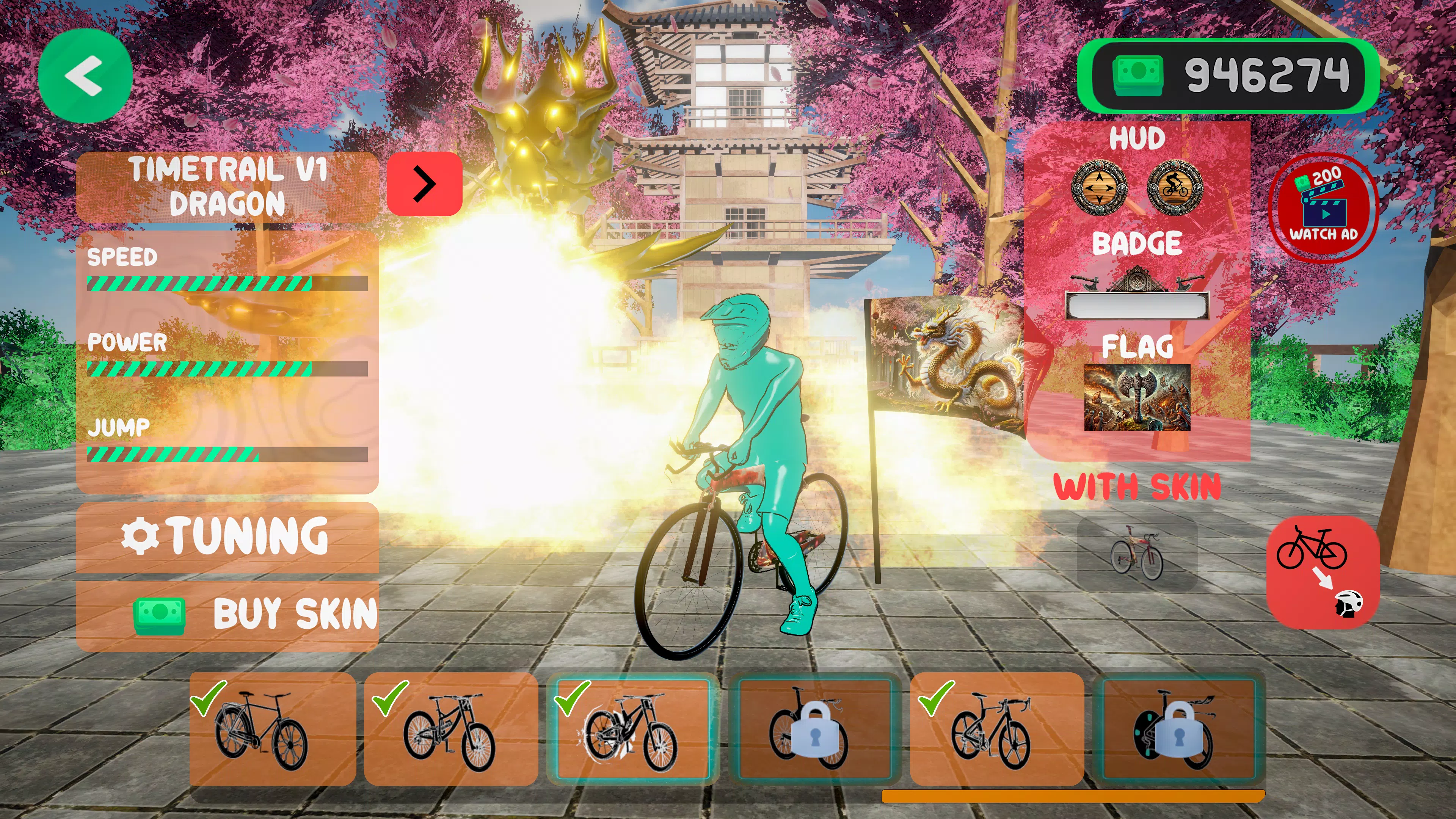 Bicycle Extreme Rider 3D ဖန်သားပြင်ဓာတ်ပုံ 1