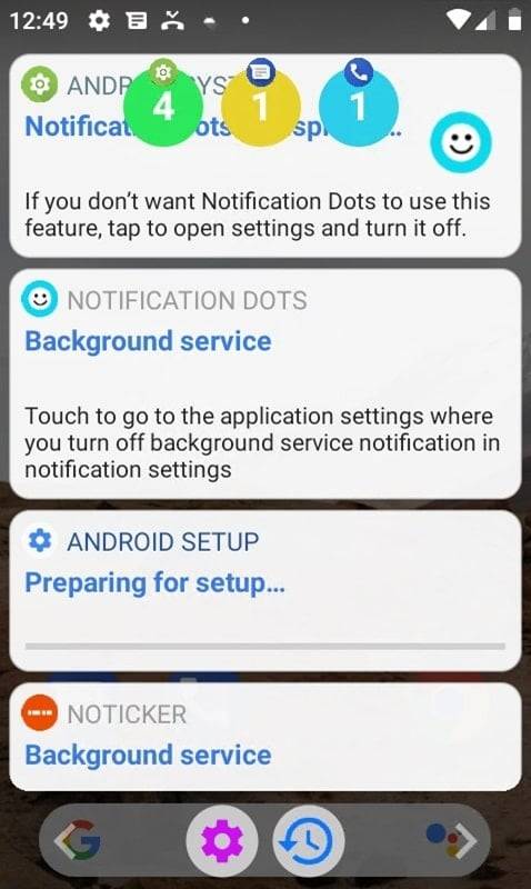 Notification Dots Zrzut ekranu 1