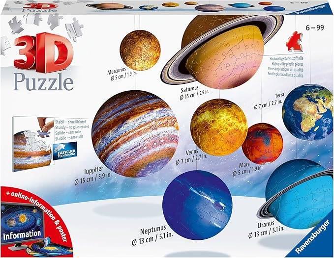 Ravensburger Solar System 3D головоломка