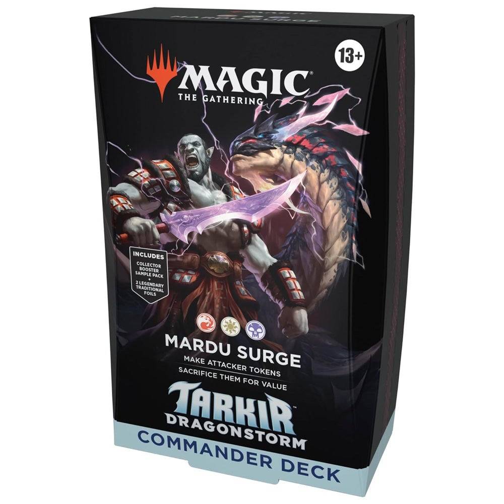 Sihir: The Gathering Tarkir: Dragonstorm Komutan Desk - Mardu Surge