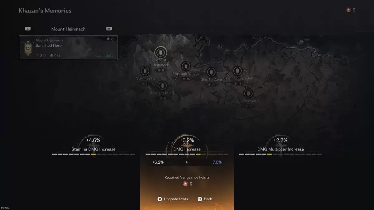 How to Use Vengeance Points in The First Berserker Khazan