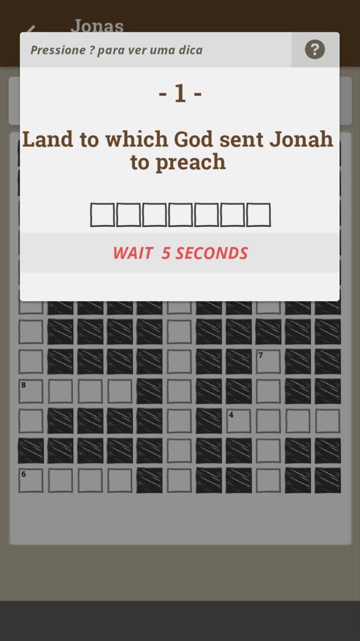 Biblical Crosswords Captura de pantalla 3