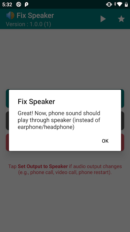 Fix Speaker - Disable Earphone Tangkapan skrin 1