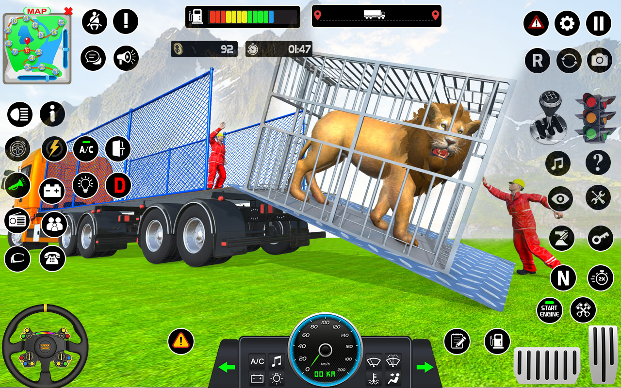 Animals Transport: Truck Games スクリーンショット 3