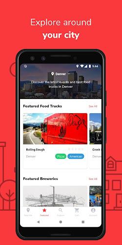 Truckster - Find Food Trucks スクリーンショット 1