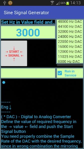 Sine SignalnGenerator應用截圖第1張