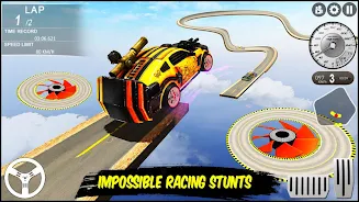 Impossible GT Racing Car Stunt Capture d'écran 0