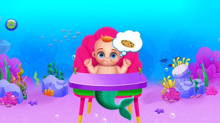 Pregnant Mermaid Mommy Salon Скриншот 2