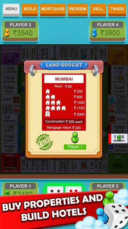 Schermata Vyapari Game : Business Dice Board Game 2