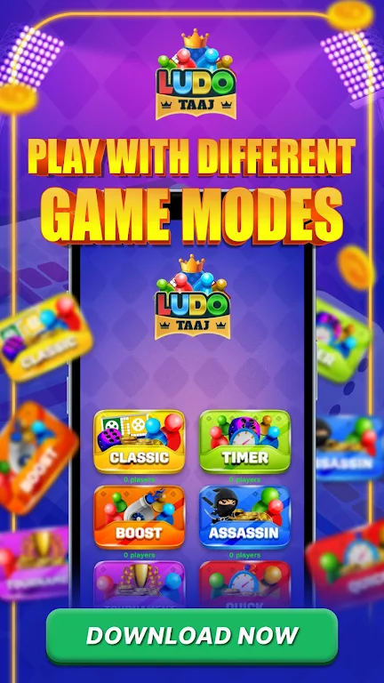 Ludo Taaj - Play Ludo & Win ภาพหน้าจอ 1