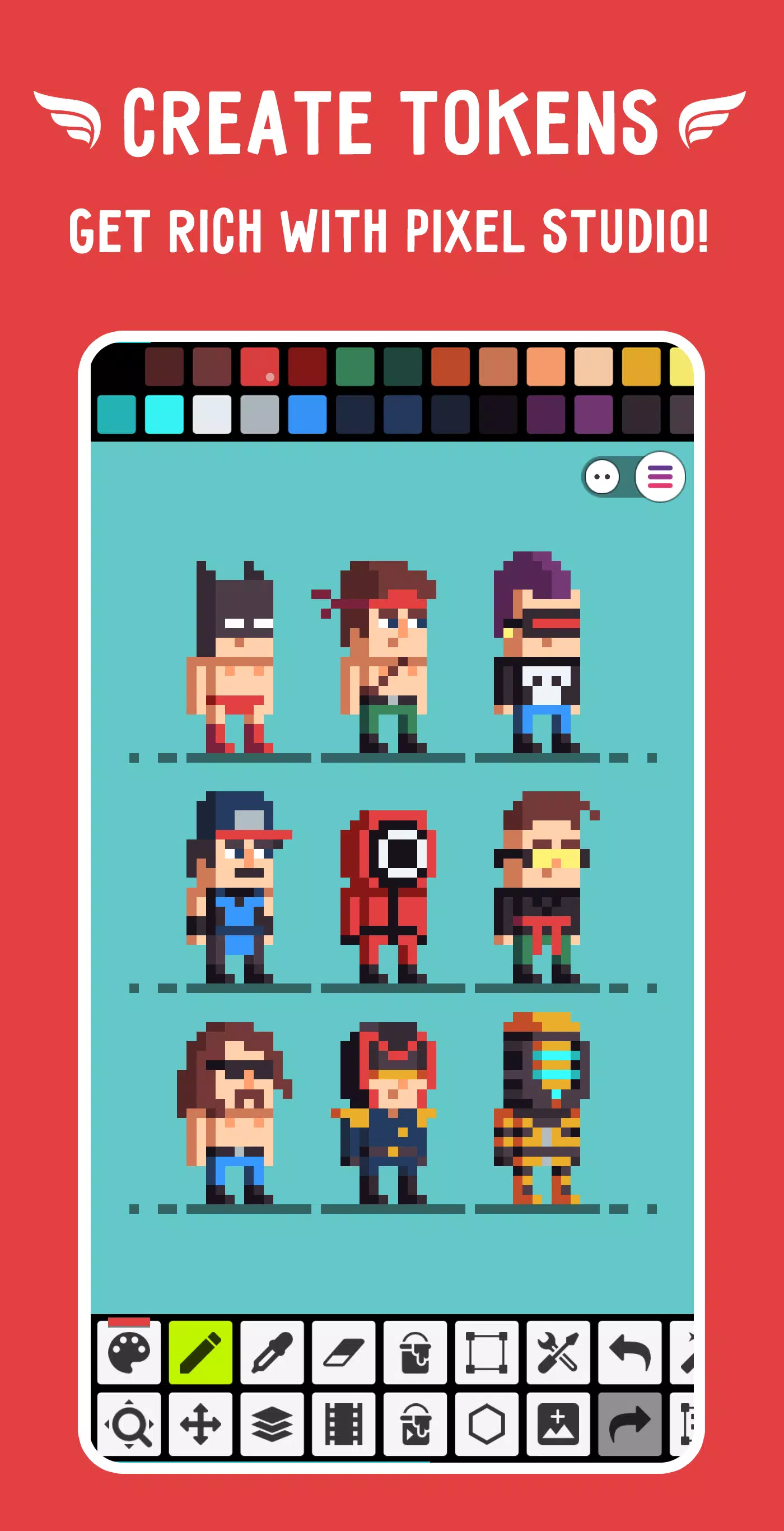 Pixel Studio Schermafbeelding 2