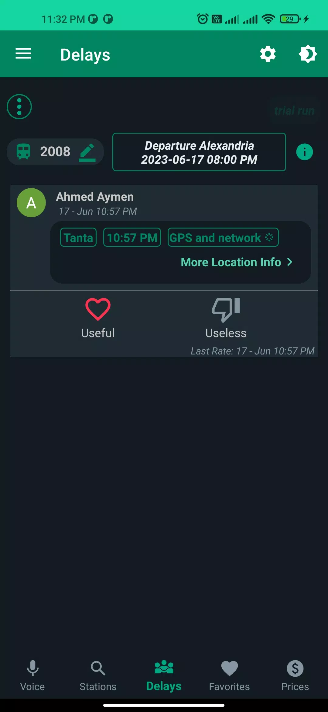 Egypt's Trains - Voice Search Screenshot 3