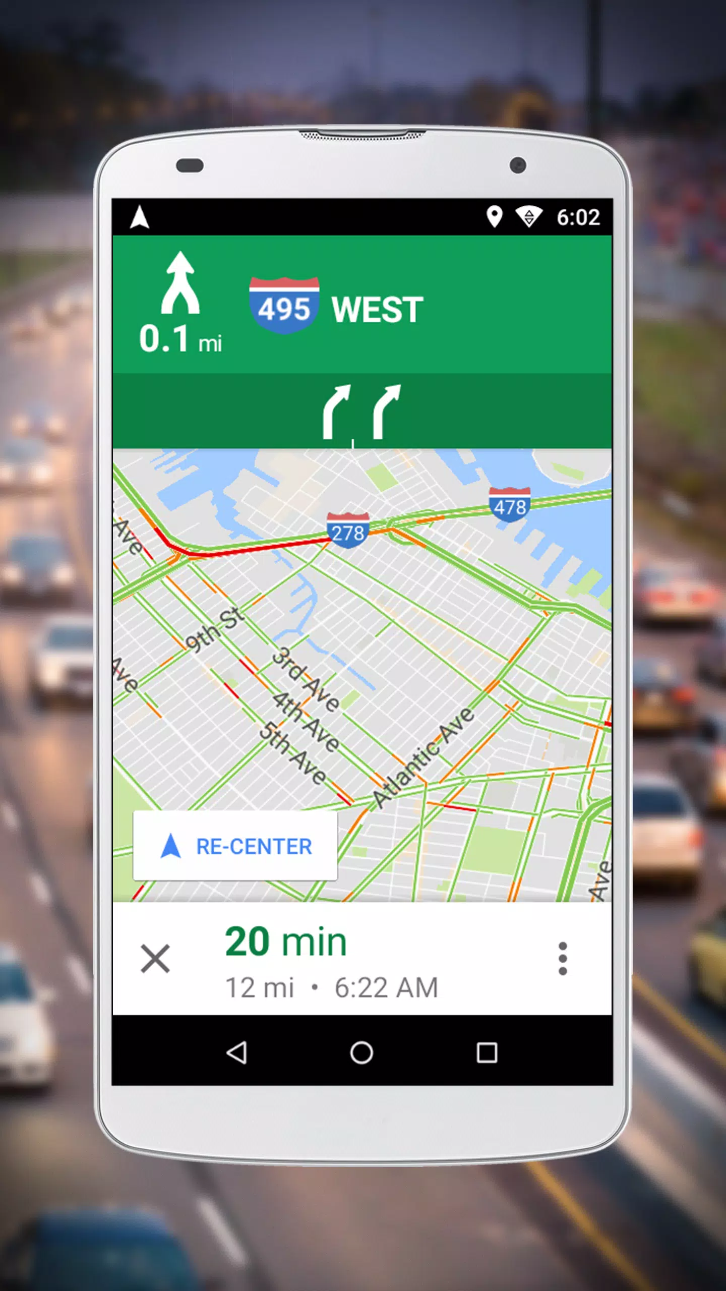 Navigation for Google Maps Go ภาพหน้าจอ 2