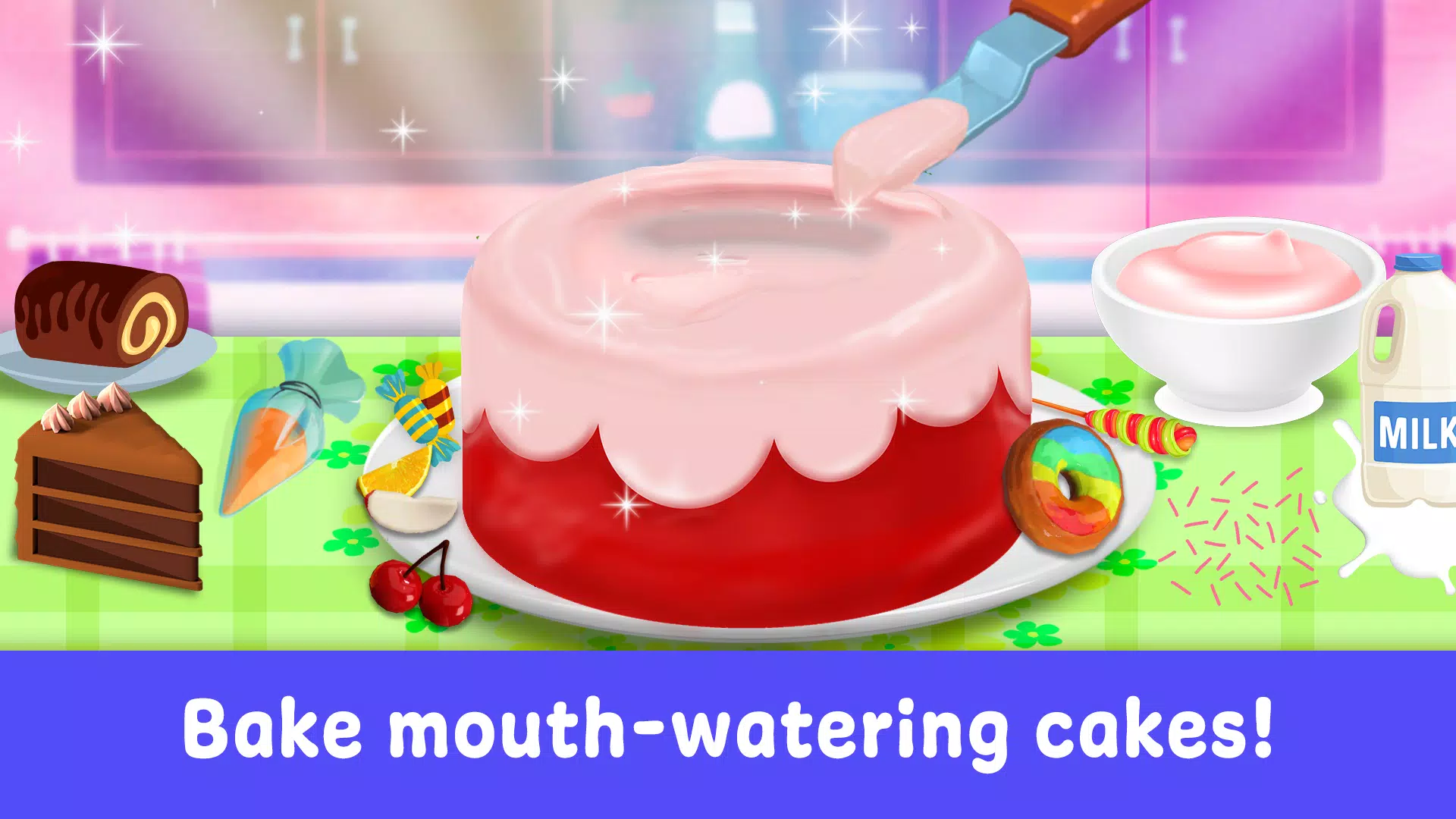 Cake Maker Games for Girls Captura de pantalla 0