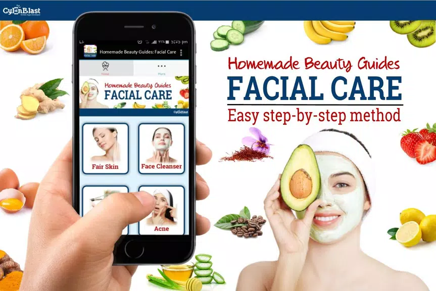 Homemade Beauty: Facial Care Capture d'écran 0