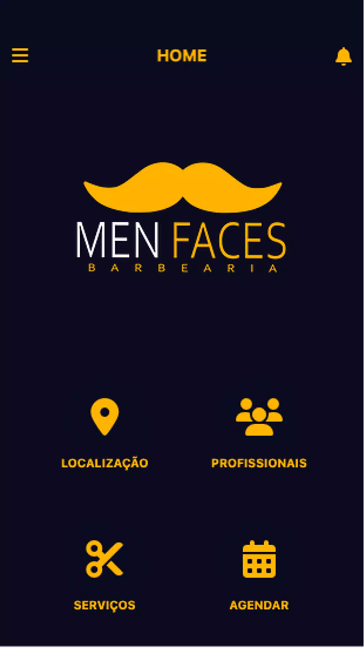 Men Faces Barbearia Ekran Görüntüsü 0