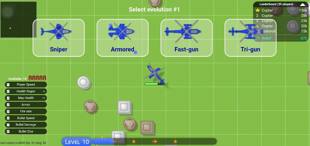 copter.io -Destroy the enemies Ekran Görüntüsü 0