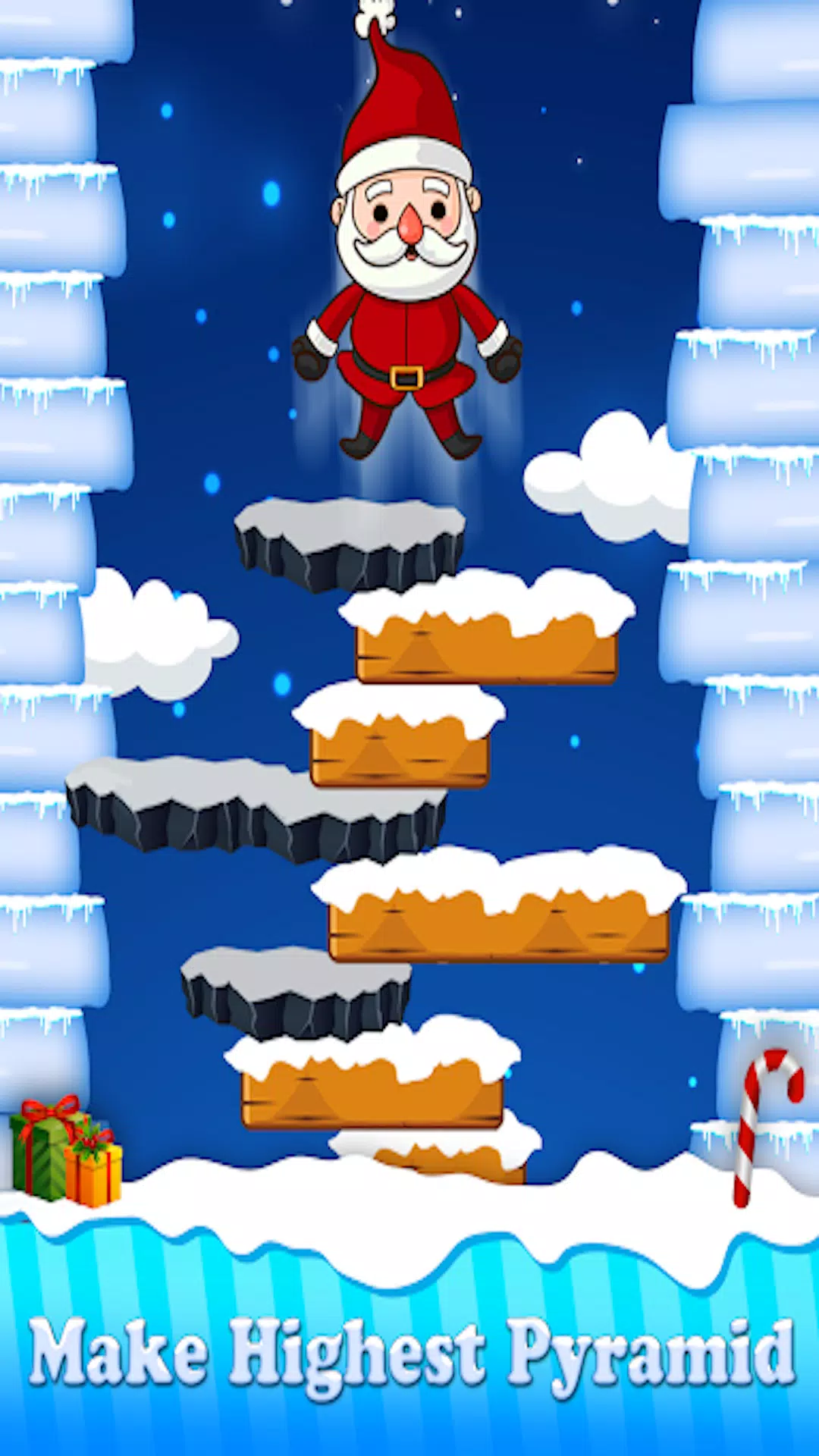 Christmas Game Santa Jump 2024 Zrzut ekranu 2