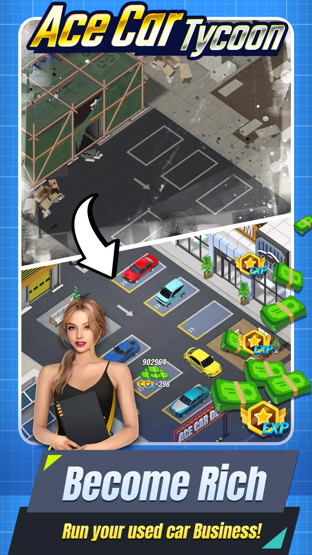 Ace Car Tycoon スクリーンショット 2