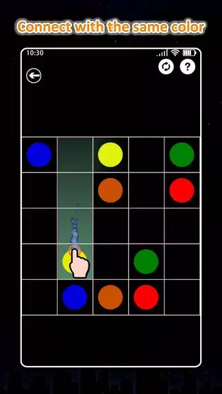 Dot Connect:match color dots 스크린샷 3