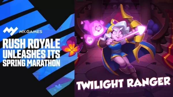 Rush Royale Umveils更新30.0：春季馬拉鬆與暮光遊俠