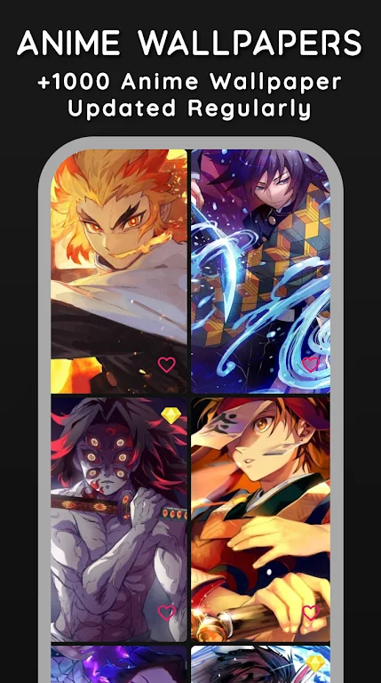 Anime Live Wallpapers Captura de pantalla 3