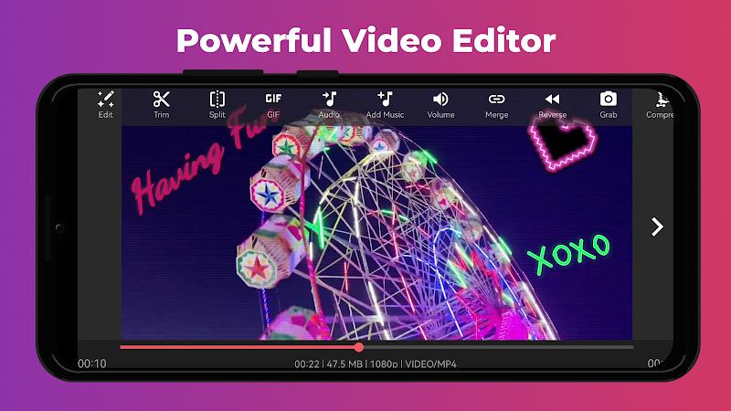 Video Editor & Maker AndroVid স্ক্রিনশট 0