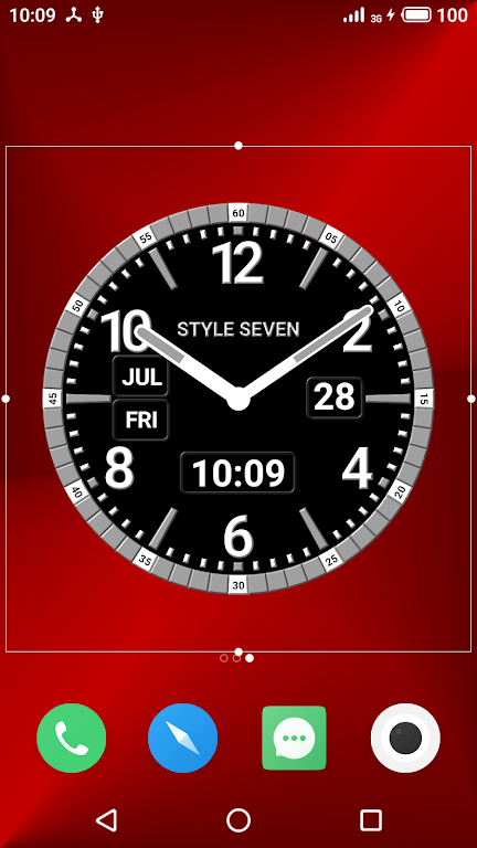 Kit Analog Clock-7 ภาพหน้าจอ 3