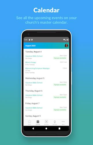 Church Center App Captura de pantalla 3