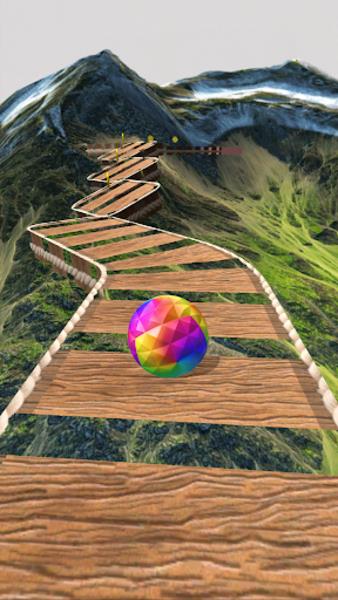 Sky Rolling Balls 3D应用截图第0张