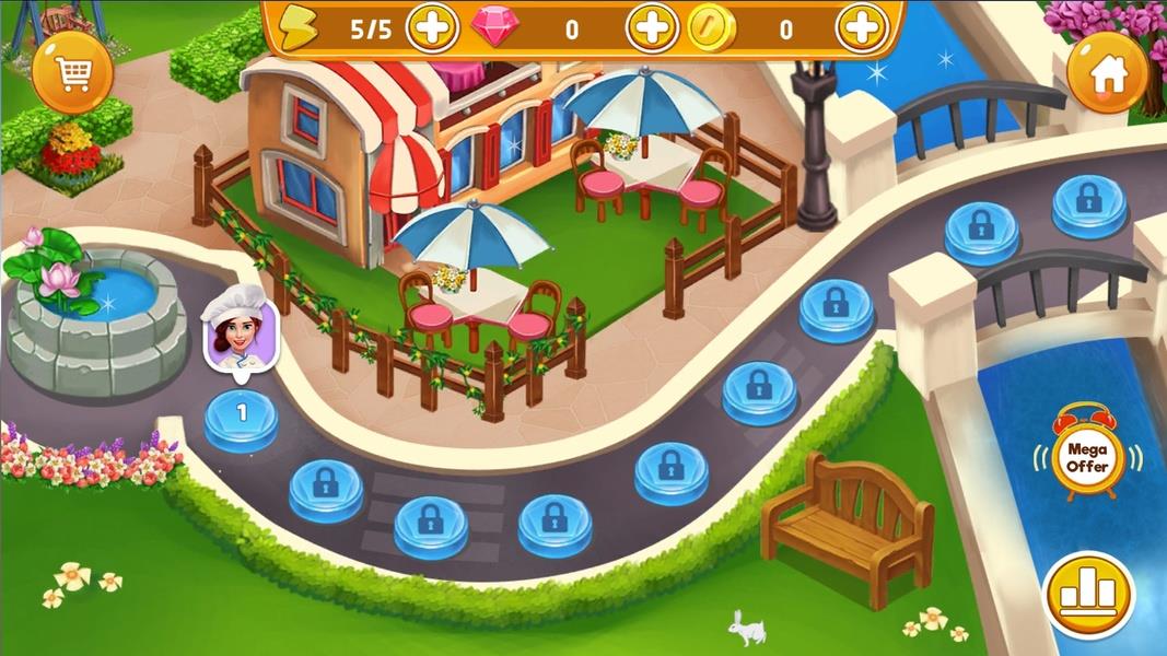 Cooking Day - Top Restaurant Game ภาพหน้าจอ 1