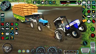 Indian Tractor Game 2023 Schermafbeelding 1