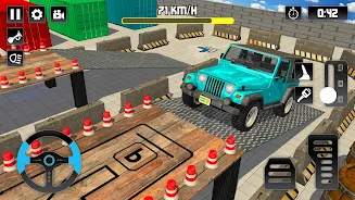 Schermata Jeep Parking Game - Prado Jeep 0