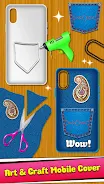 DIY Mobile Cover design Game Ekran Görüntüsü 2