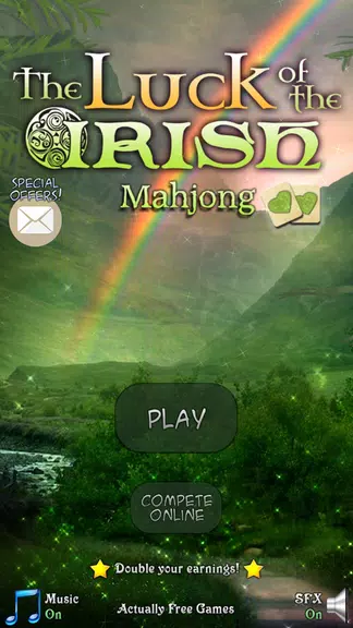 Hidden Mahjong: Irish Luck Captura de pantalla 1